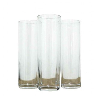 VASO TUBO CRISTAL 24 unidades